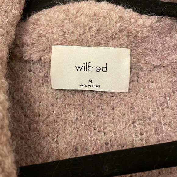 Aritzia Wilfred Oversized Alpaca Cardigan | Size M - Picture 6 of 11